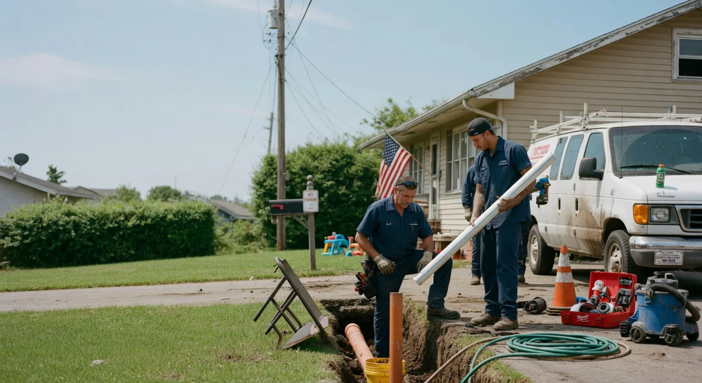 Sewer Line Inspection in La Vista, NE